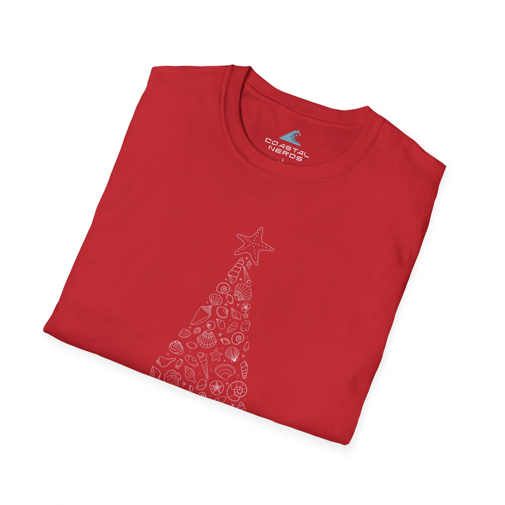 Coastal Christmas Tree Tee