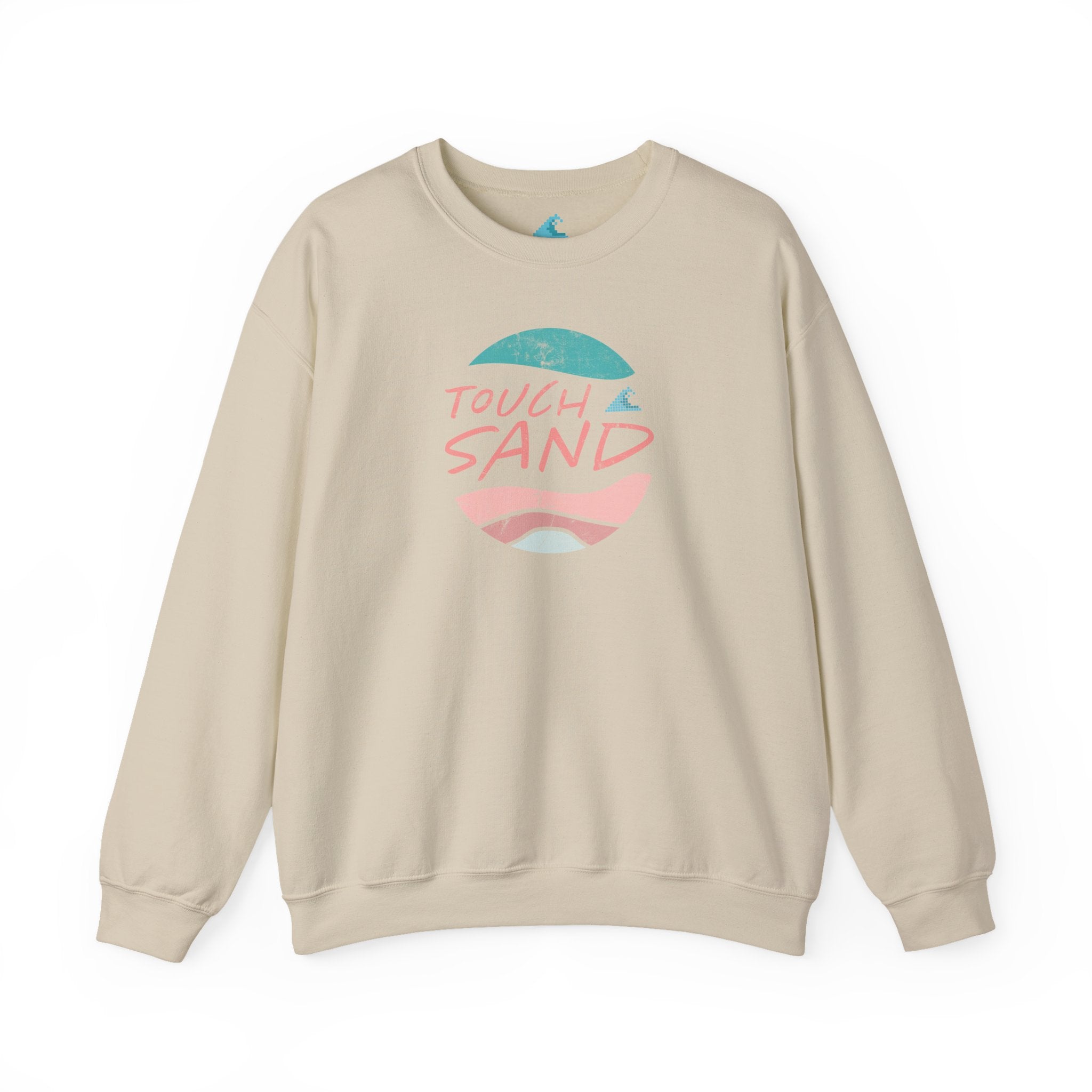 Touch Sand Beach Design Sweatshirt