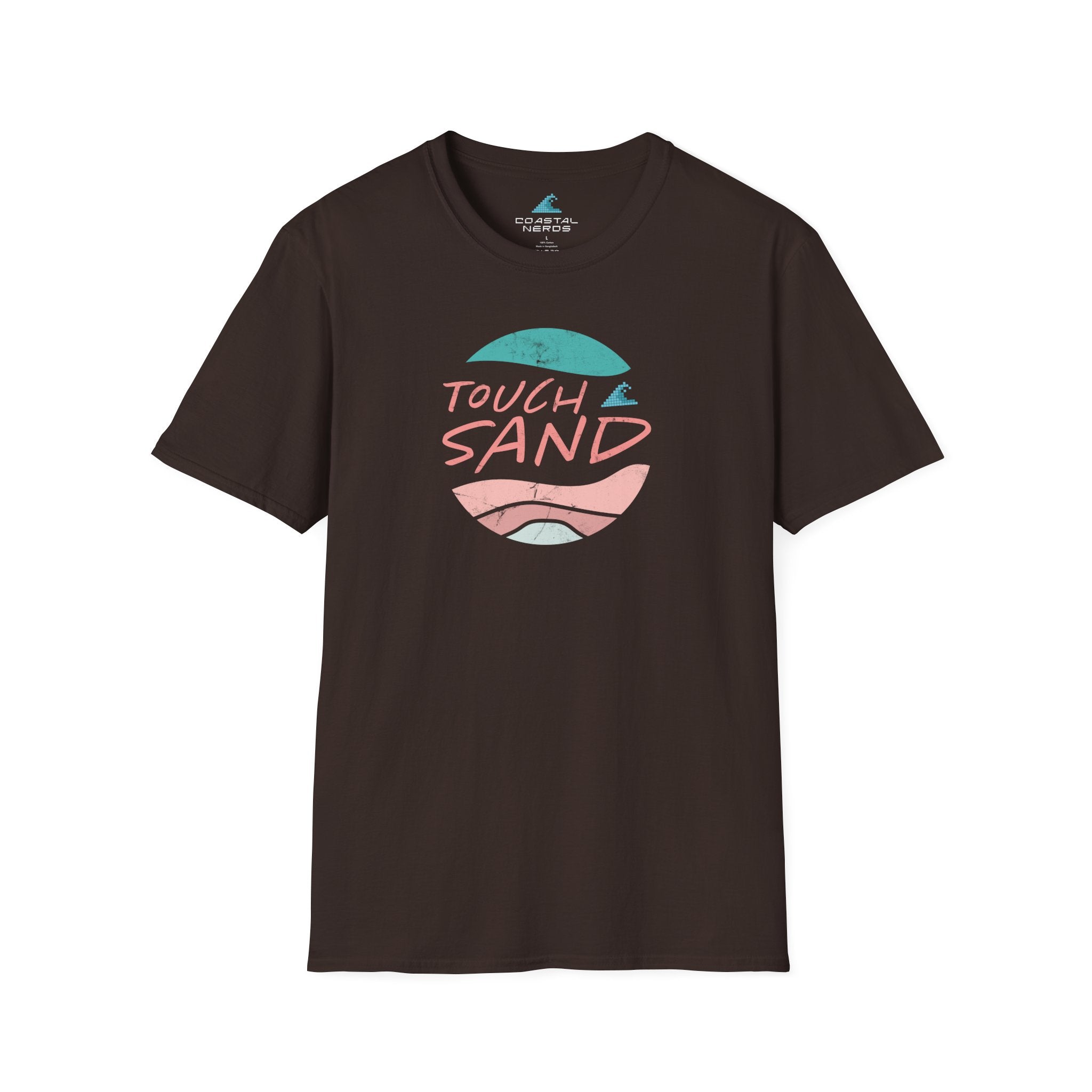 Touch Sand Beach Design Tee