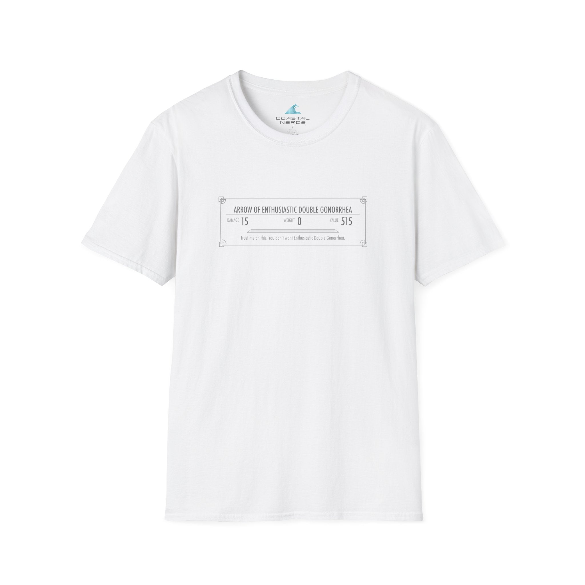 Arrow of Enthusiastic Double Gonorrhea Tee