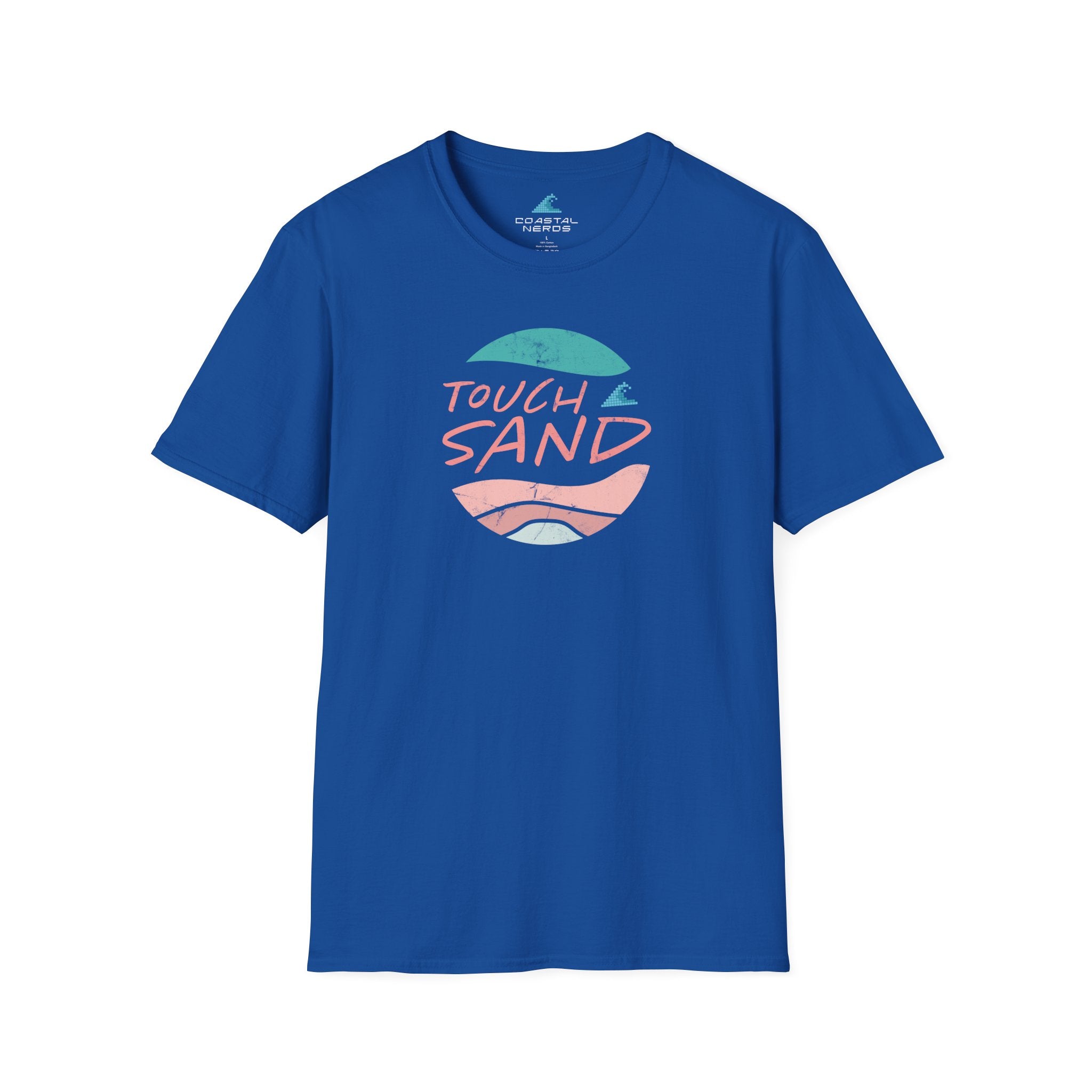 Touch Sand Beach Design Tee