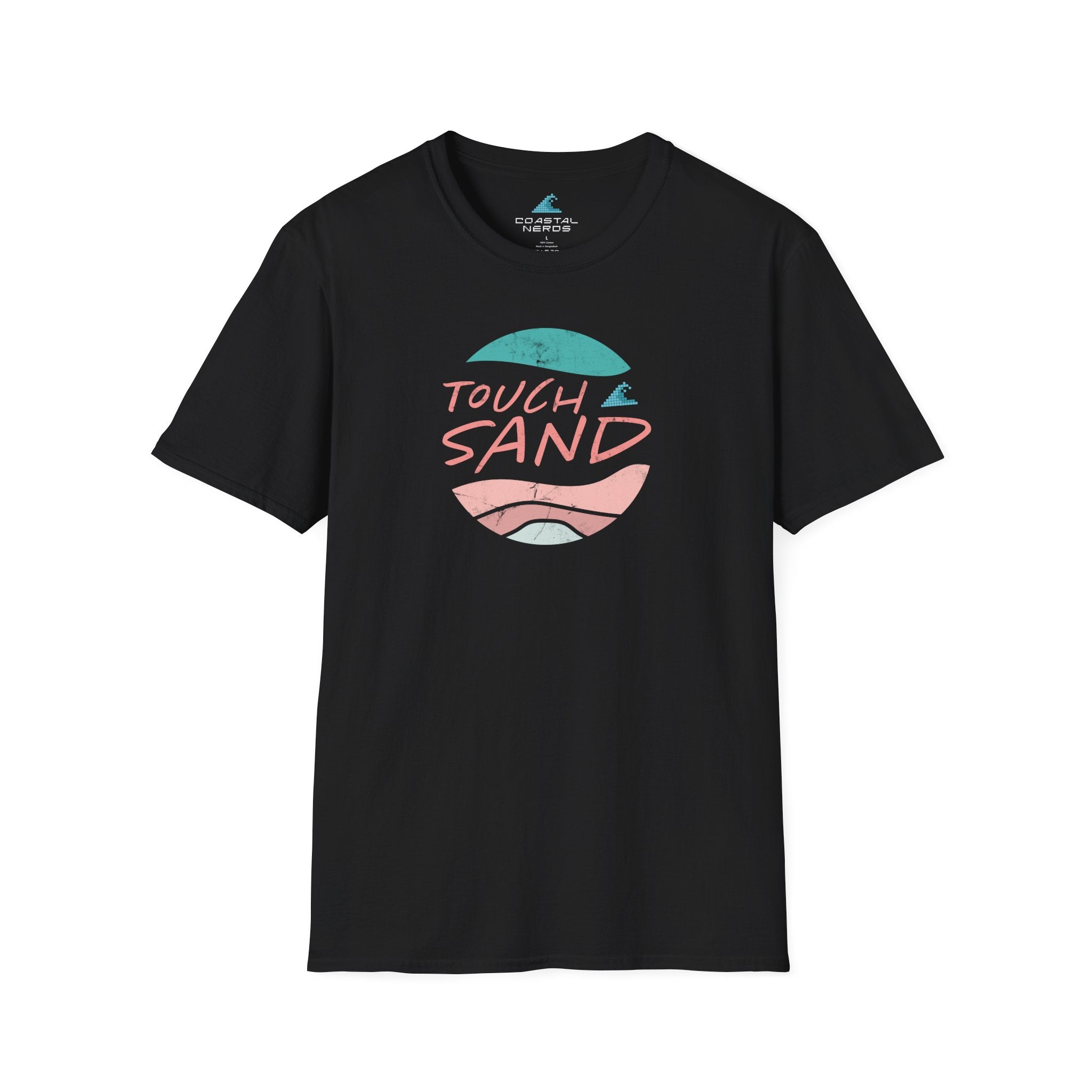 Touch Sand Beach Design Tee