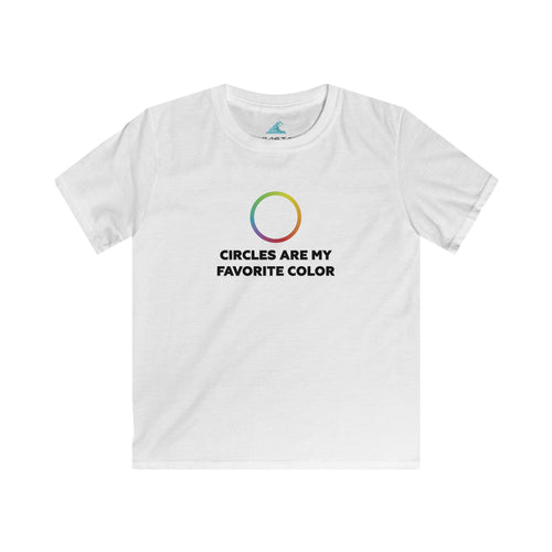 Circles are my favorite color Kids Tee