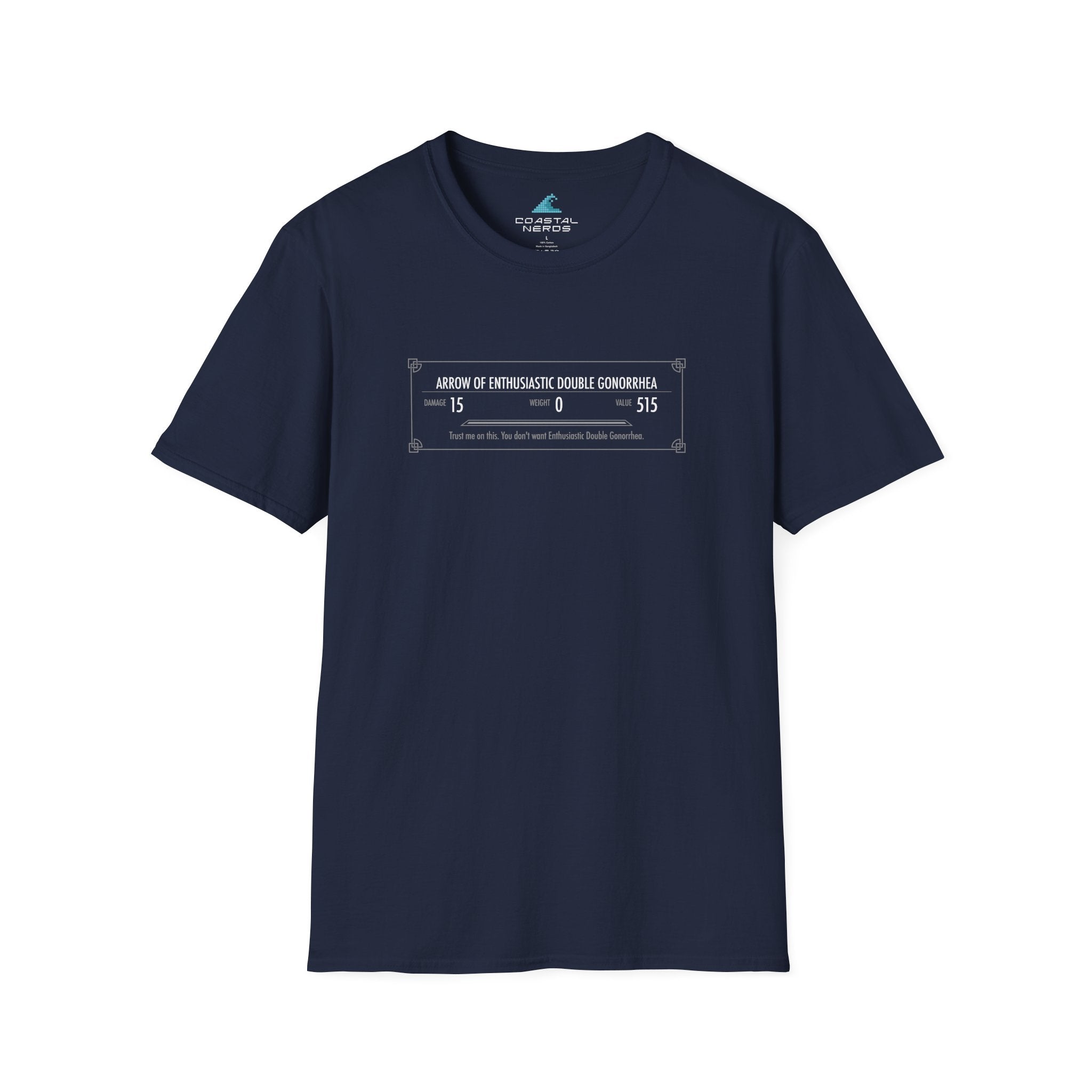 Arrow of Enthusiastic Double Gonorrhea Tee