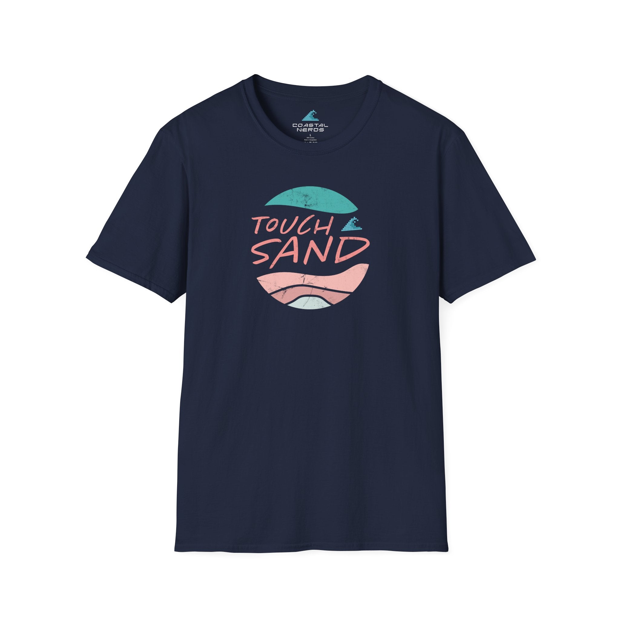 Touch Sand Beach Design Tee