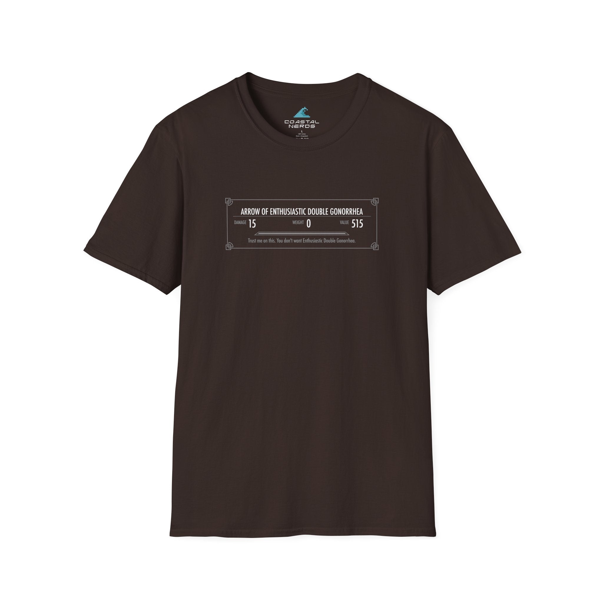 Arrow of Enthusiastic Double Gonorrhea Tee