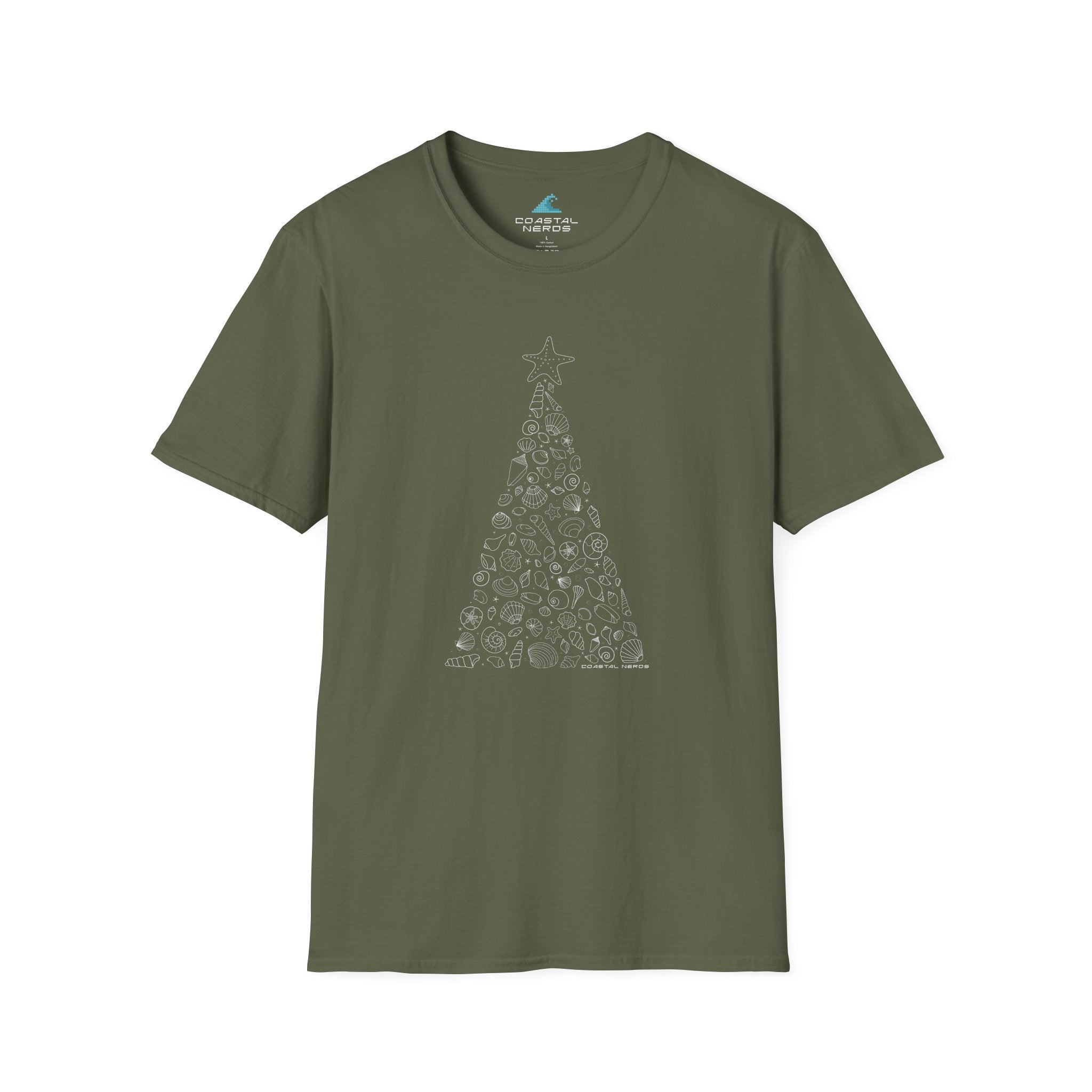 Coastal Christmas Tree Tee