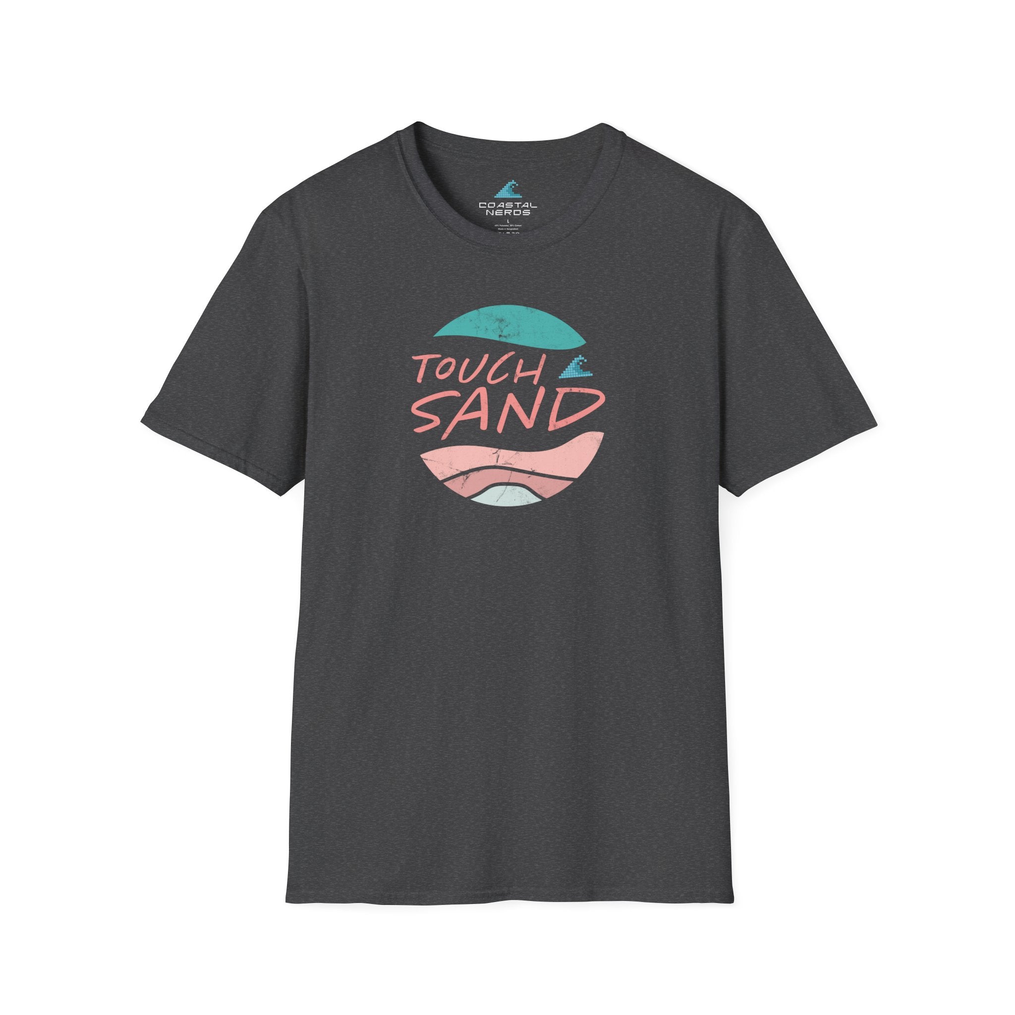 Touch Sand Beach Design Tee
