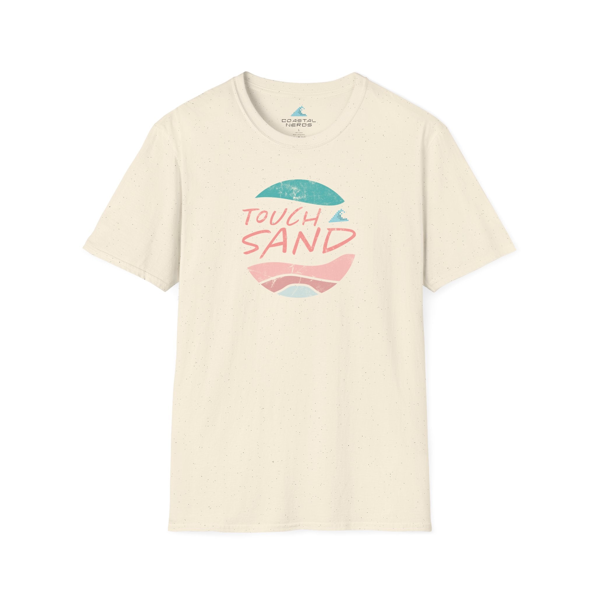 Touch Sand Beach Design Tee