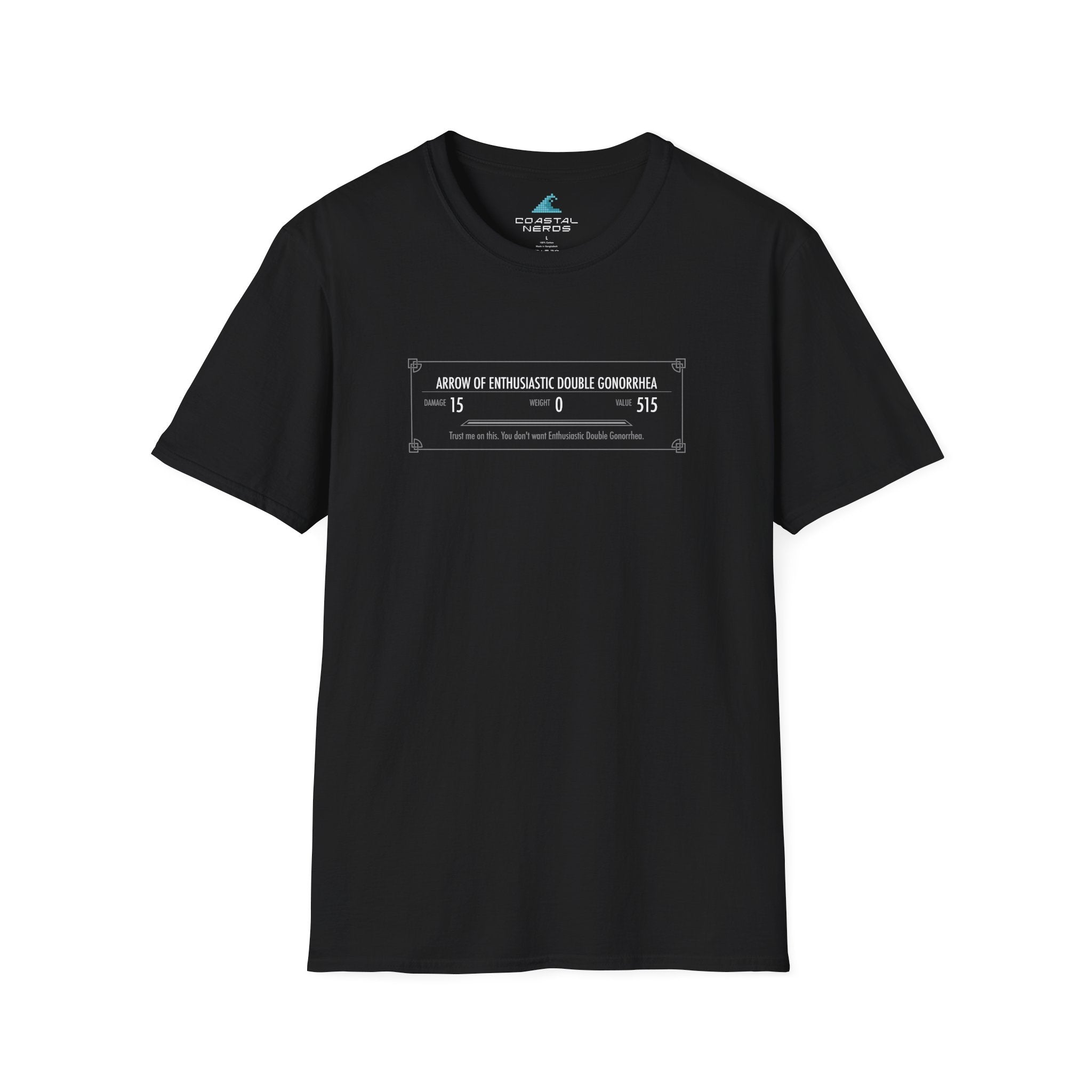 Arrow of Enthusiastic Double Gonorrhea Tee