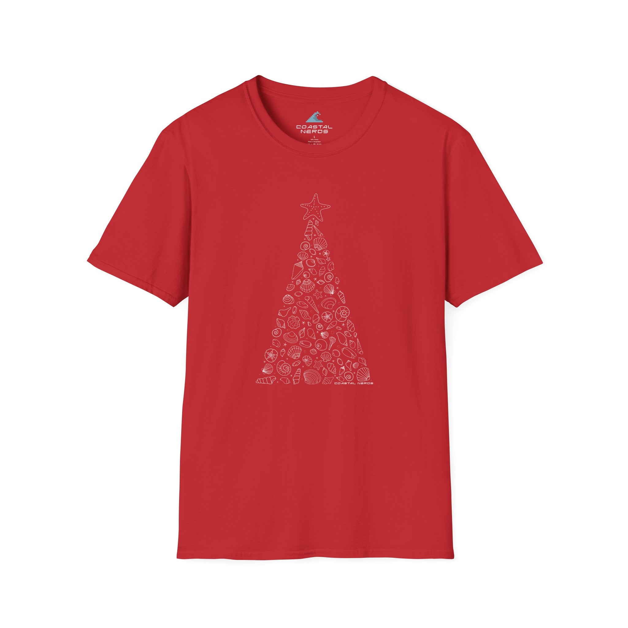 Coastal Christmas Tree Tee