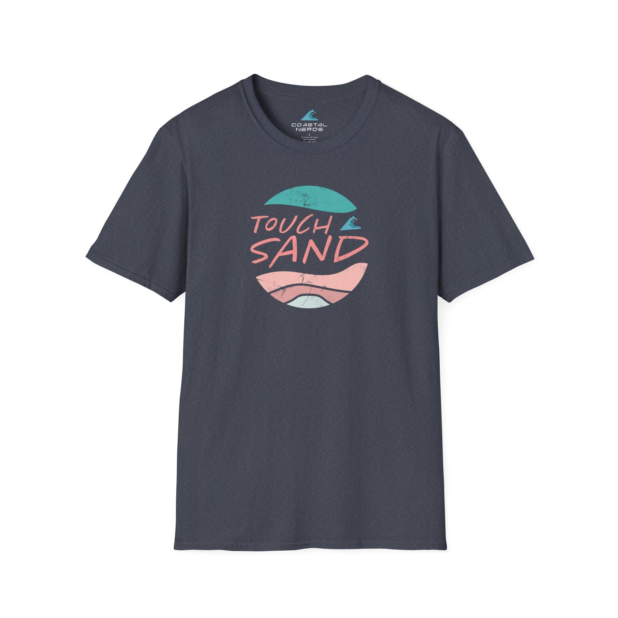 Touch Sand Beach Design Tee
