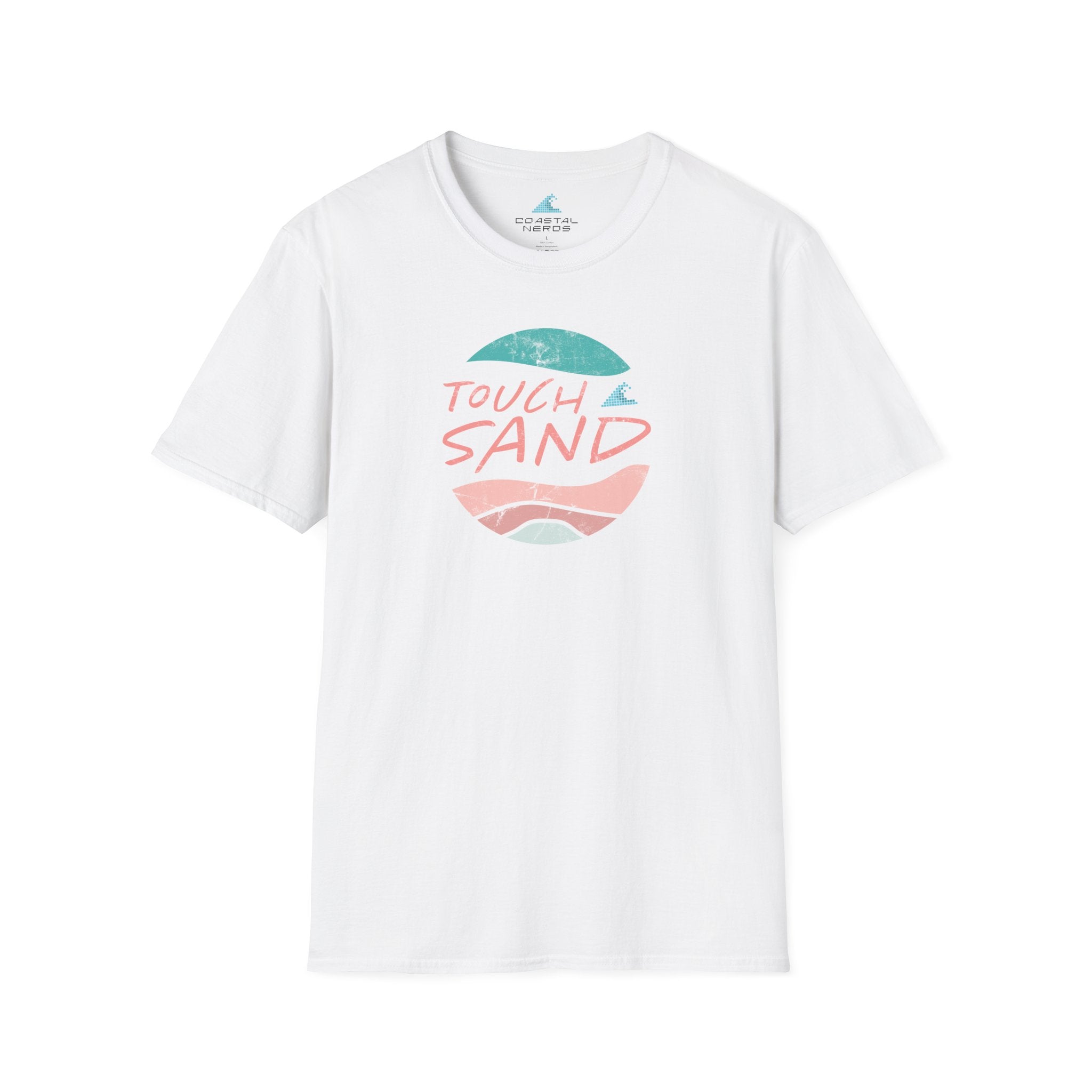 Touch Sand Beach Design Tee