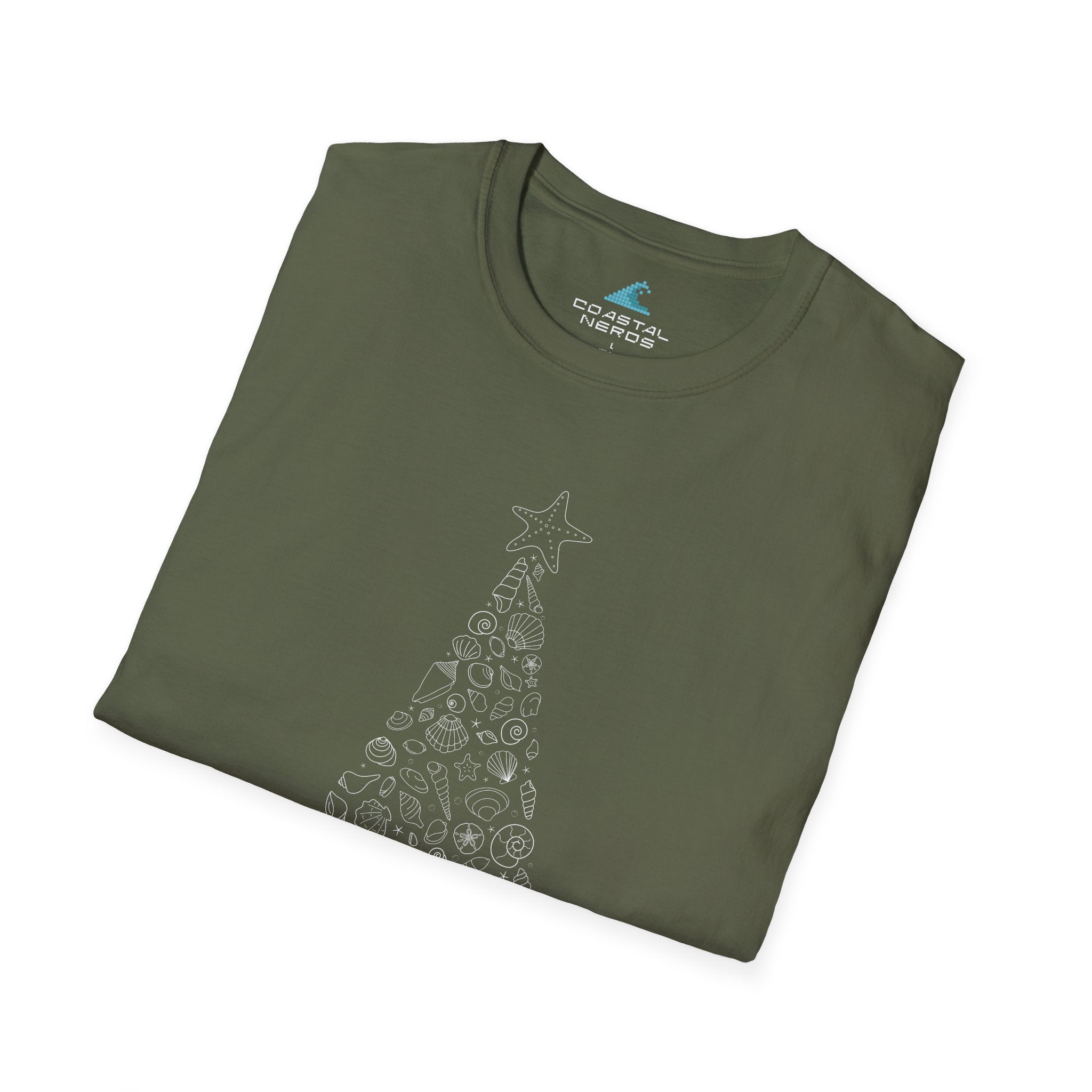 Coastal Christmas Tree Tee