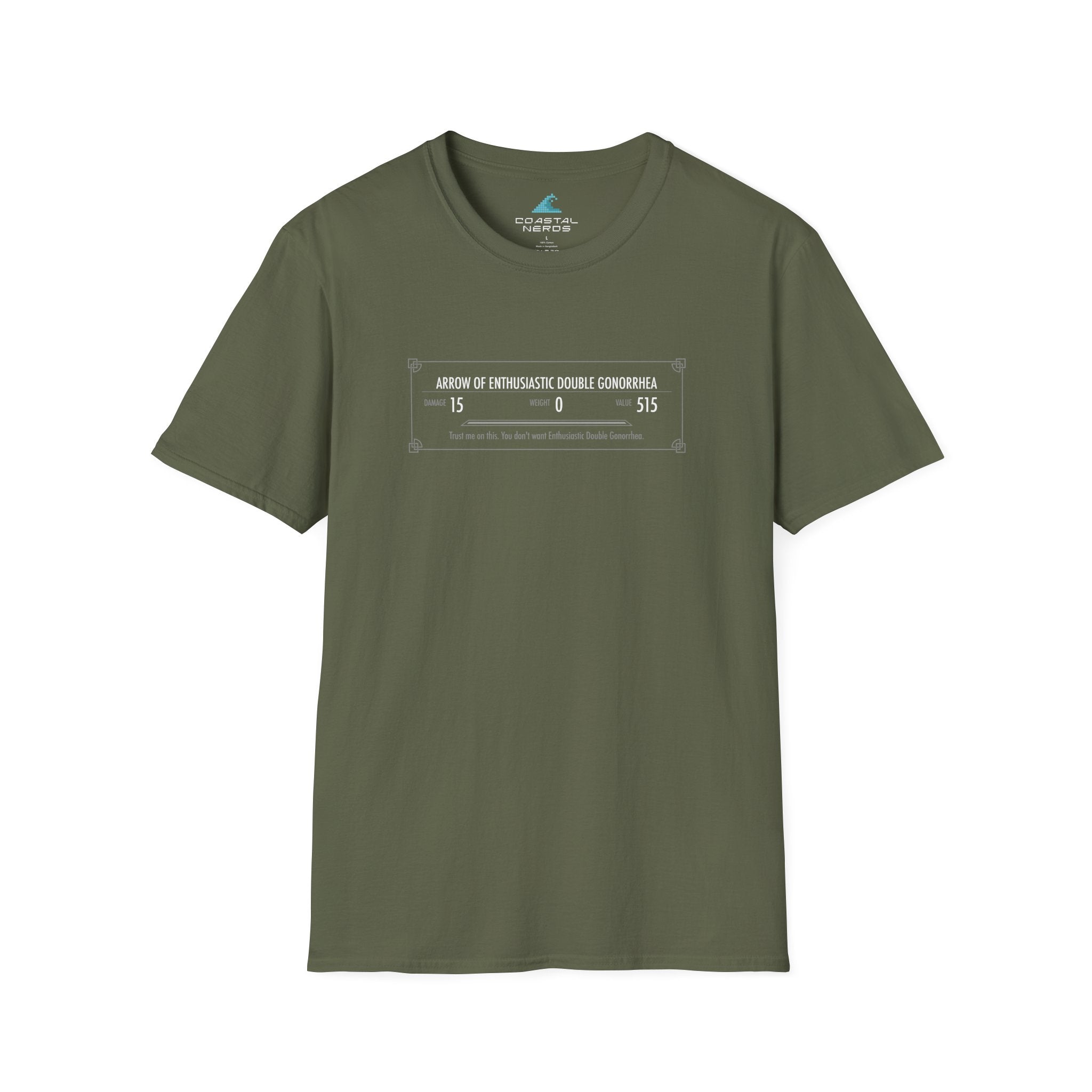 Arrow of Enthusiastic Double Gonorrhea Tee