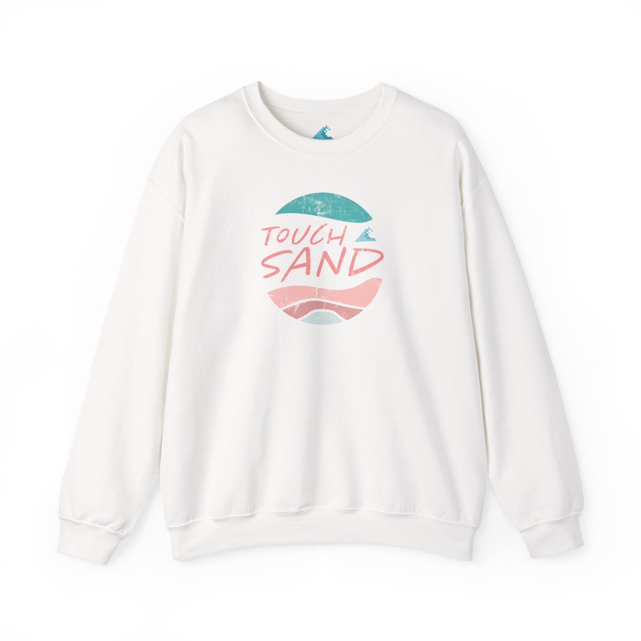 Touch Sand Beach Design Sweatshirt